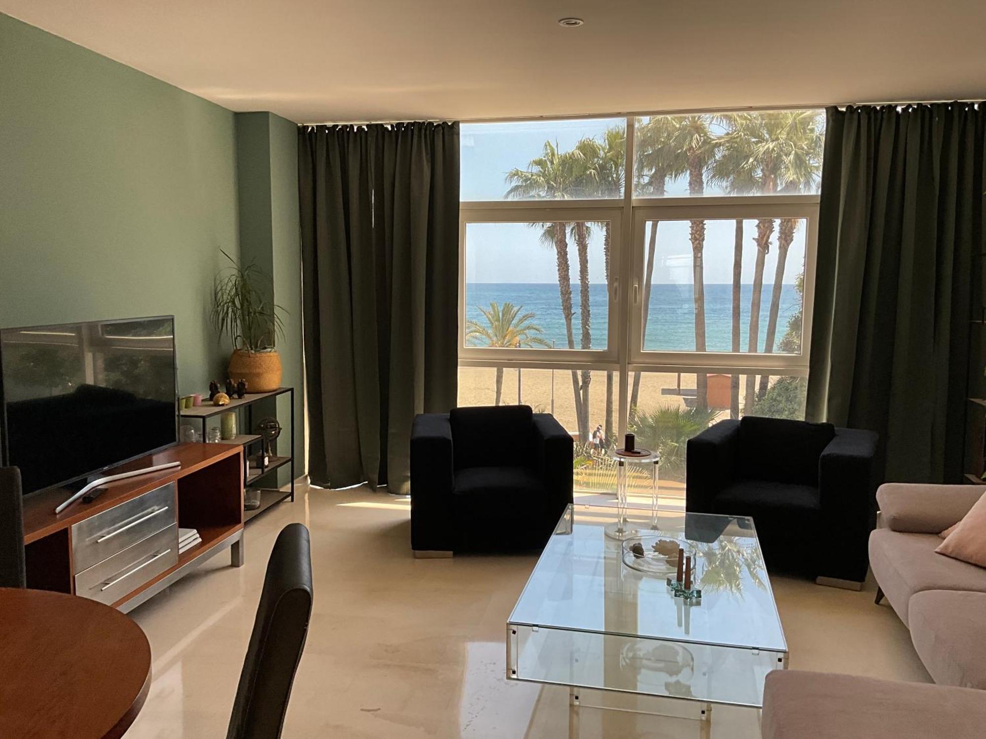 First Line Sea Apartment By Oliva Estepona Bagian luar foto
